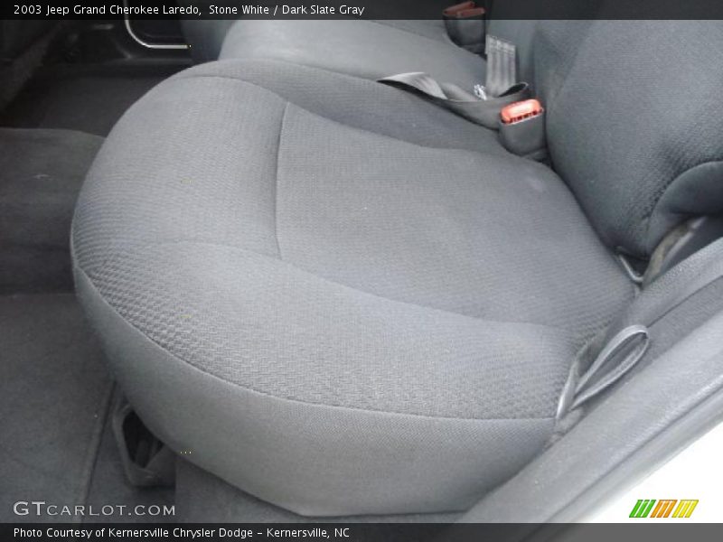 Stone White / Dark Slate Gray 2003 Jeep Grand Cherokee Laredo