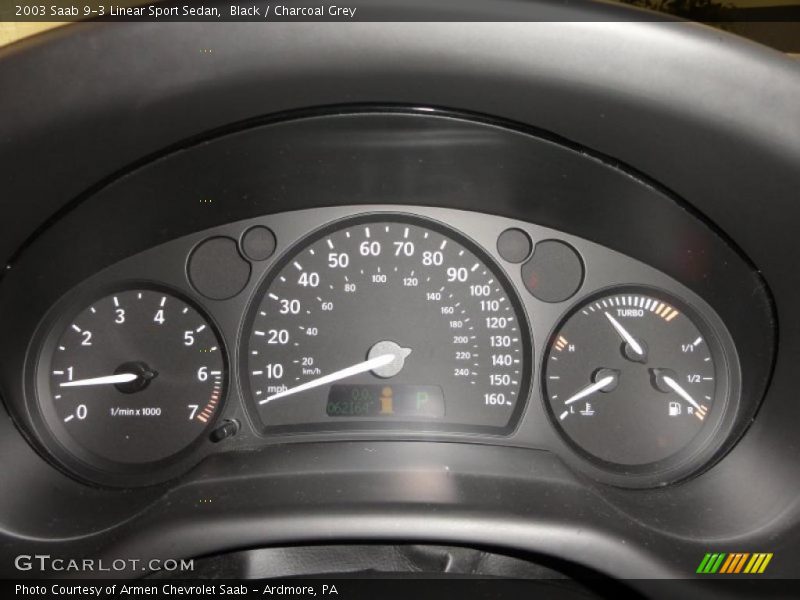  2003 9-3 Linear Sport Sedan Linear Sport Sedan Gauges