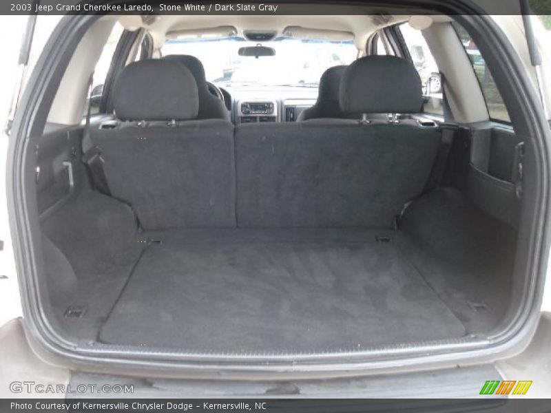 Stone White / Dark Slate Gray 2003 Jeep Grand Cherokee Laredo