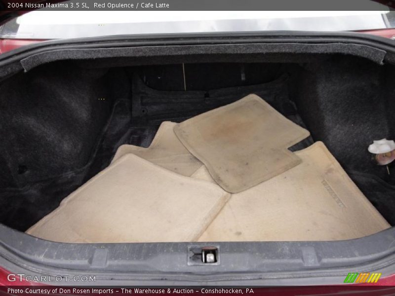 Red Opulence / Cafe Latte 2004 Nissan Maxima 3.5 SL