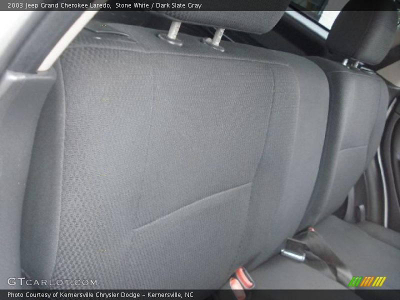 Stone White / Dark Slate Gray 2003 Jeep Grand Cherokee Laredo