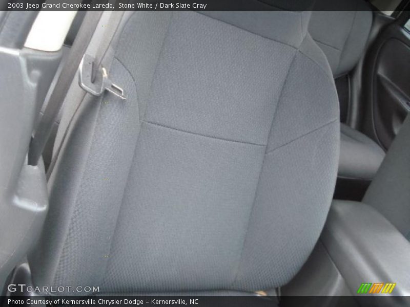 Stone White / Dark Slate Gray 2003 Jeep Grand Cherokee Laredo