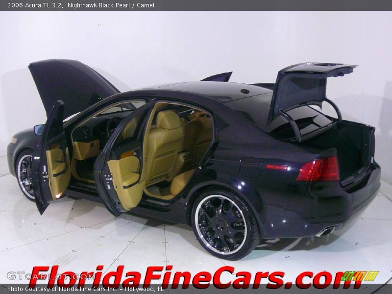 Nighthawk Black Pearl / Camel 2006 Acura TL 3.2