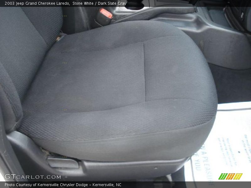 Stone White / Dark Slate Gray 2003 Jeep Grand Cherokee Laredo