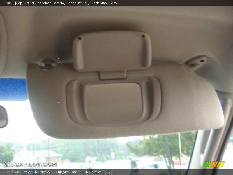 Stone White / Dark Slate Gray 2003 Jeep Grand Cherokee Laredo