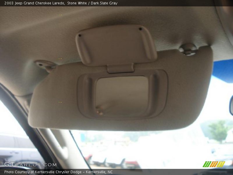 Stone White / Dark Slate Gray 2003 Jeep Grand Cherokee Laredo