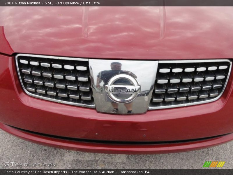 Red Opulence / Cafe Latte 2004 Nissan Maxima 3.5 SL