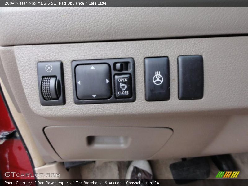 Red Opulence / Cafe Latte 2004 Nissan Maxima 3.5 SL