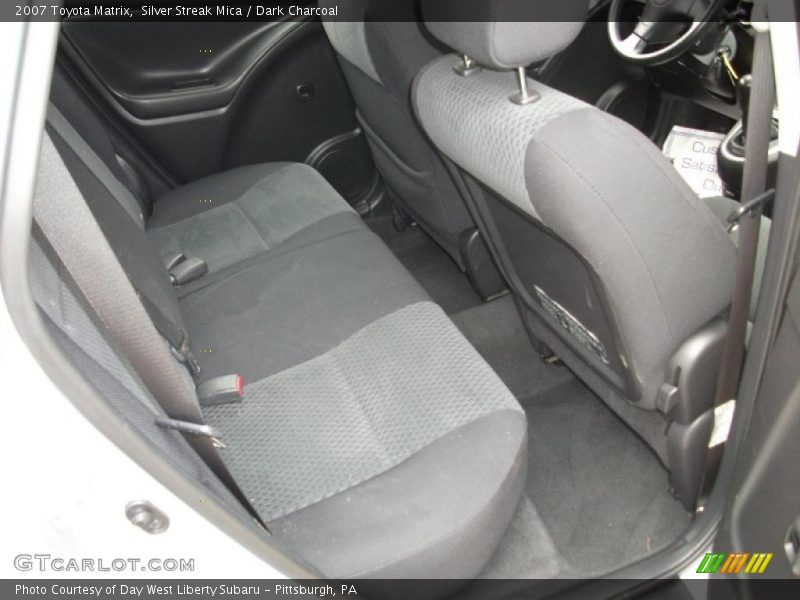 Silver Streak Mica / Dark Charcoal 2007 Toyota Matrix