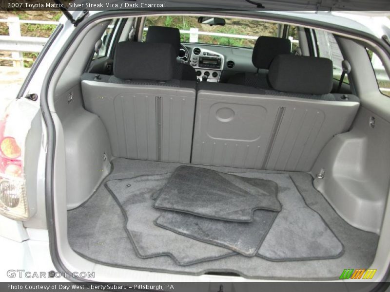 Silver Streak Mica / Dark Charcoal 2007 Toyota Matrix