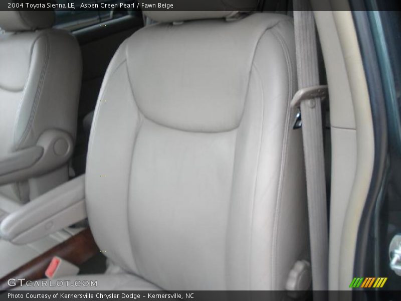 Aspen Green Pearl / Fawn Beige 2004 Toyota Sienna LE