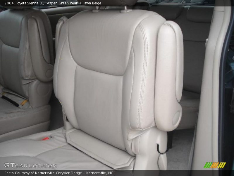 Aspen Green Pearl / Fawn Beige 2004 Toyota Sienna LE