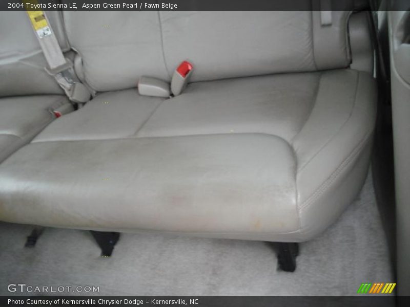 Aspen Green Pearl / Fawn Beige 2004 Toyota Sienna LE