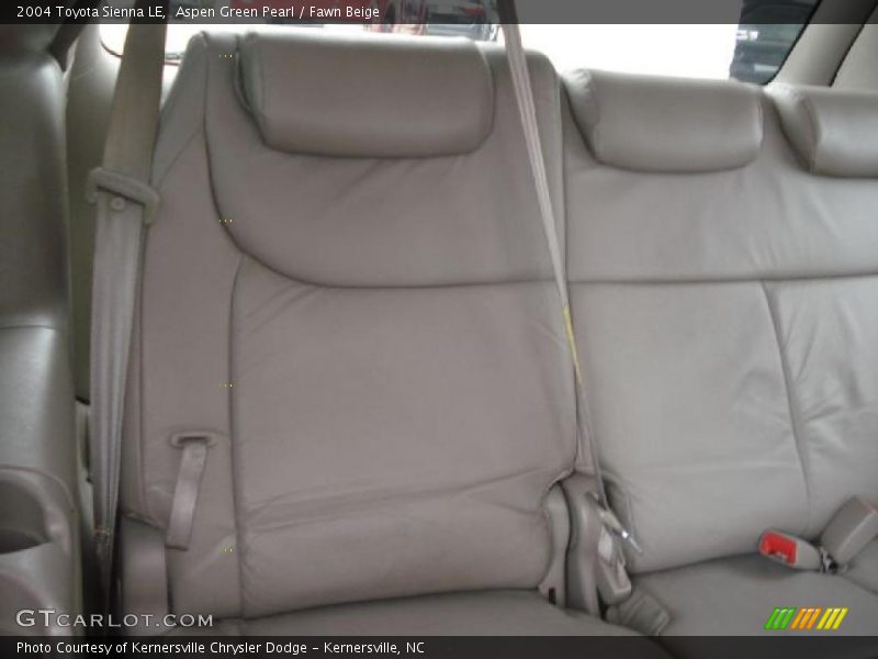 Aspen Green Pearl / Fawn Beige 2004 Toyota Sienna LE