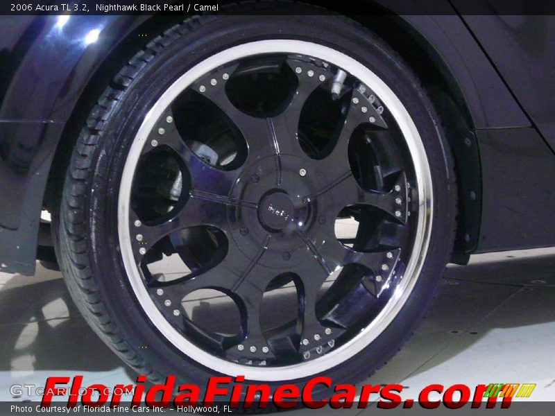 Nighthawk Black Pearl / Camel 2006 Acura TL 3.2