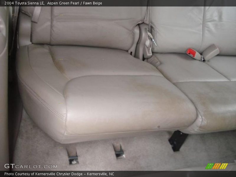 Aspen Green Pearl / Fawn Beige 2004 Toyota Sienna LE