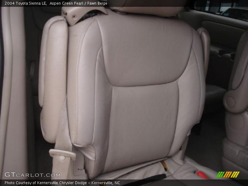 Aspen Green Pearl / Fawn Beige 2004 Toyota Sienna LE