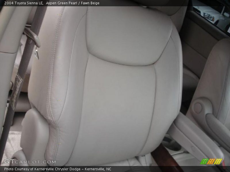 Aspen Green Pearl / Fawn Beige 2004 Toyota Sienna LE
