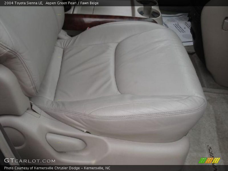 Aspen Green Pearl / Fawn Beige 2004 Toyota Sienna LE