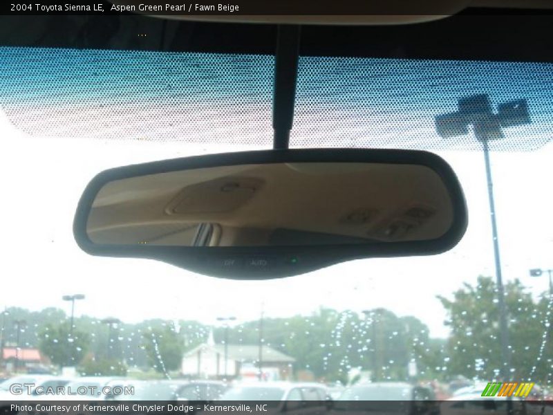 Aspen Green Pearl / Fawn Beige 2004 Toyota Sienna LE