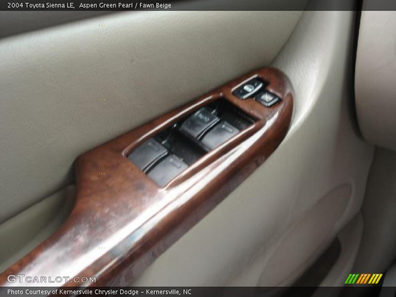 Aspen Green Pearl / Fawn Beige 2004 Toyota Sienna LE