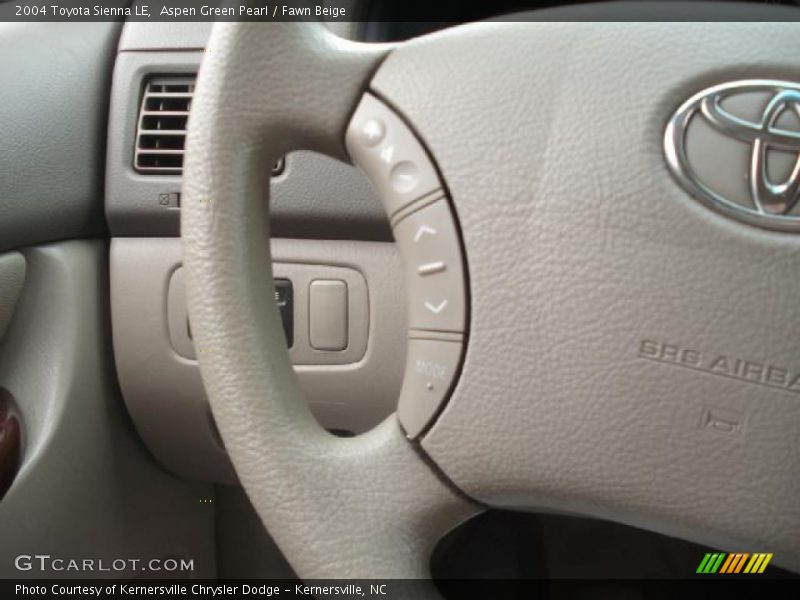 Aspen Green Pearl / Fawn Beige 2004 Toyota Sienna LE