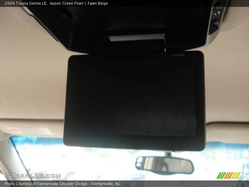 Aspen Green Pearl / Fawn Beige 2004 Toyota Sienna LE