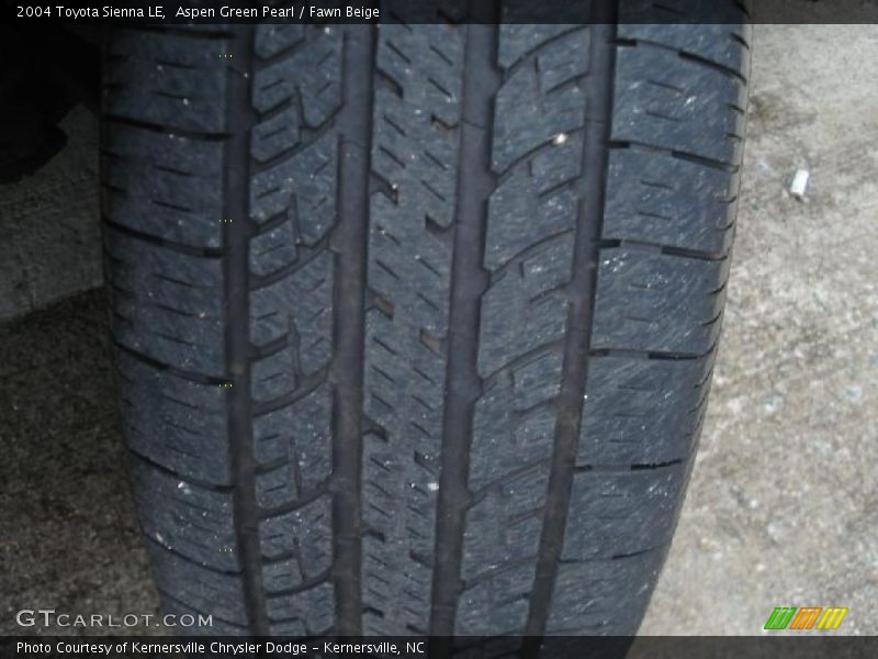 Aspen Green Pearl / Fawn Beige 2004 Toyota Sienna LE