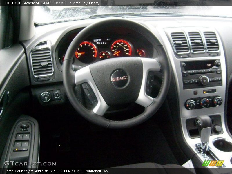 Deep Blue Metallic / Ebony 2011 GMC Acadia SLE AWD