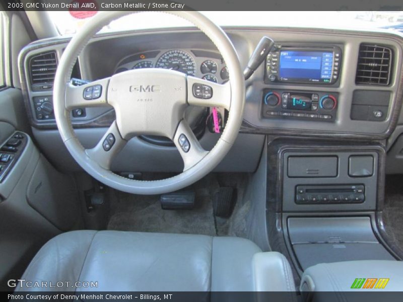 Carbon Metallic / Stone Gray 2003 GMC Yukon Denali AWD