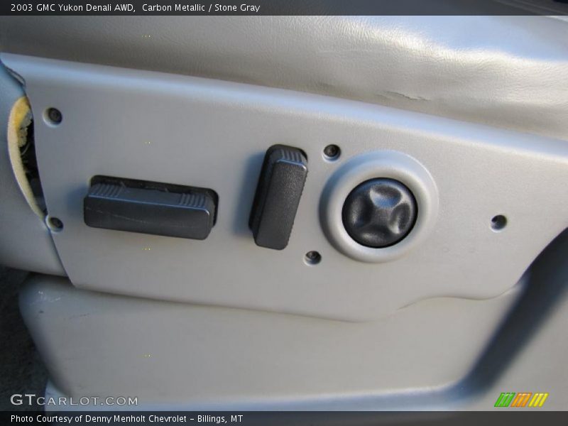 Carbon Metallic / Stone Gray 2003 GMC Yukon Denali AWD
