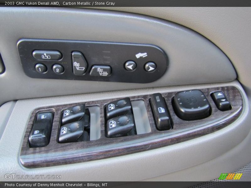 Controls of 2003 Yukon Denali AWD