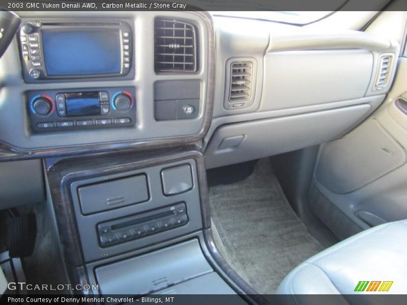 Carbon Metallic / Stone Gray 2003 GMC Yukon Denali AWD