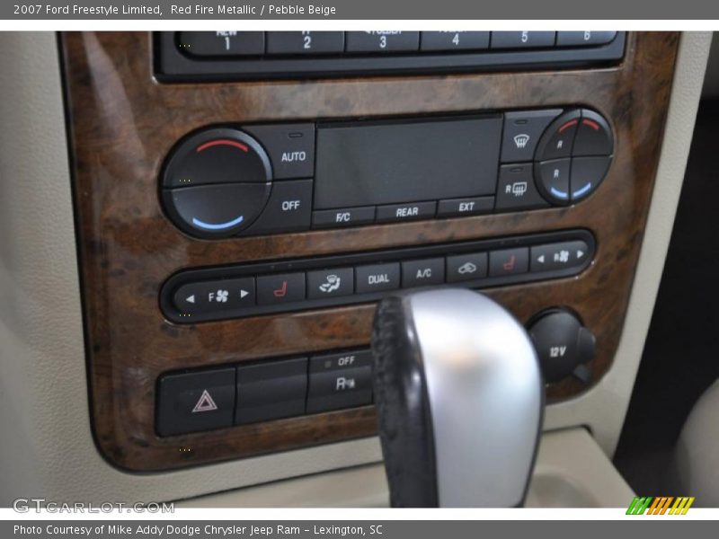 Red Fire Metallic / Pebble Beige 2007 Ford Freestyle Limited