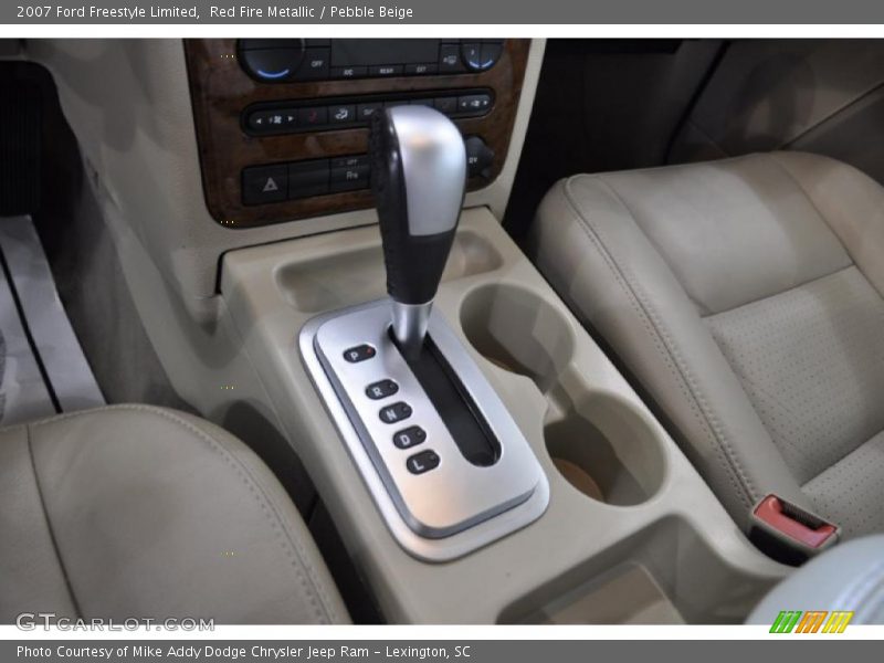 Red Fire Metallic / Pebble Beige 2007 Ford Freestyle Limited