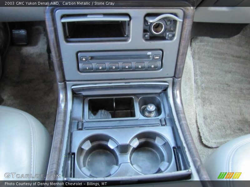Carbon Metallic / Stone Gray 2003 GMC Yukon Denali AWD