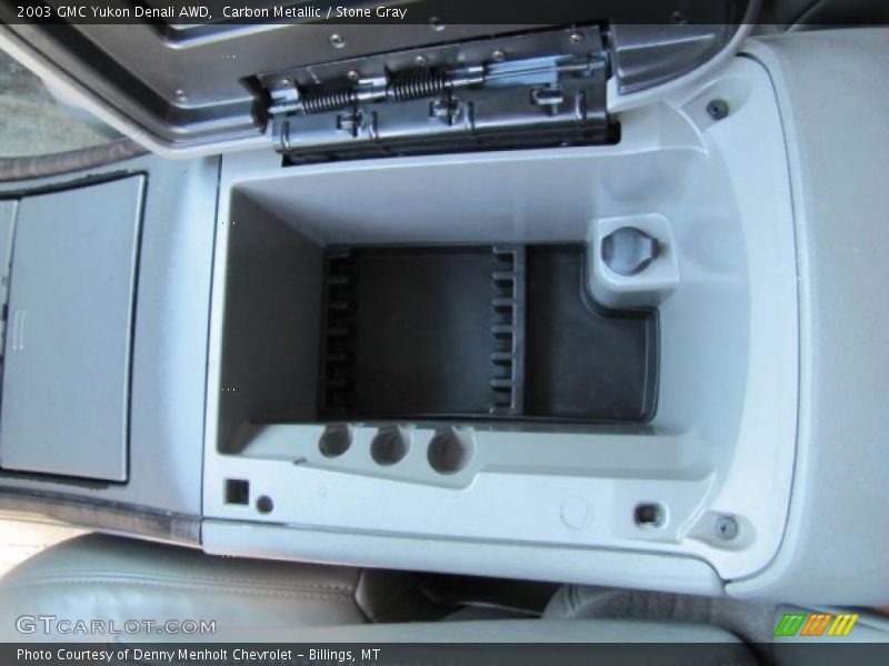 Carbon Metallic / Stone Gray 2003 GMC Yukon Denali AWD