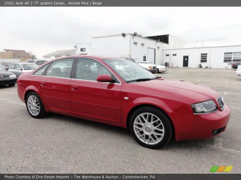  2002 A6 2.7T quattro Sedan Amulet Red