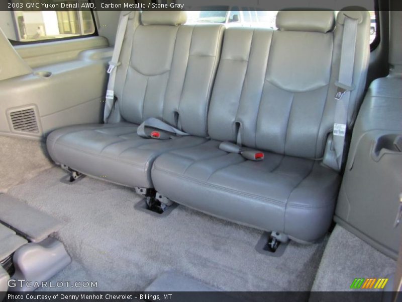  2003 Yukon Denali AWD Stone Gray Interior