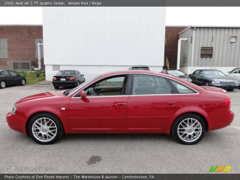  2002 A6 2.7T quattro Sedan Amulet Red