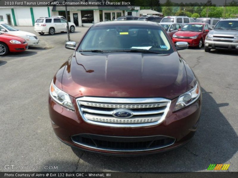  2010 Taurus Limited AWD Cinnamon Red Metallic