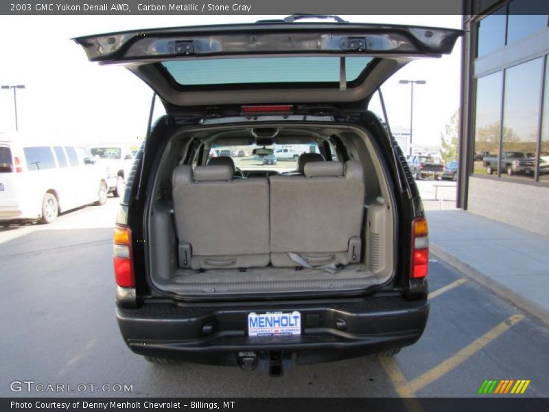 Carbon Metallic / Stone Gray 2003 GMC Yukon Denali AWD