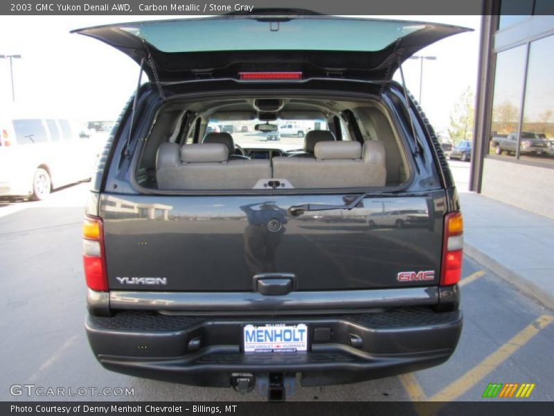 Carbon Metallic / Stone Gray 2003 GMC Yukon Denali AWD