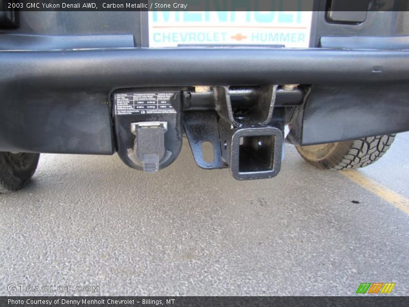 Carbon Metallic / Stone Gray 2003 GMC Yukon Denali AWD