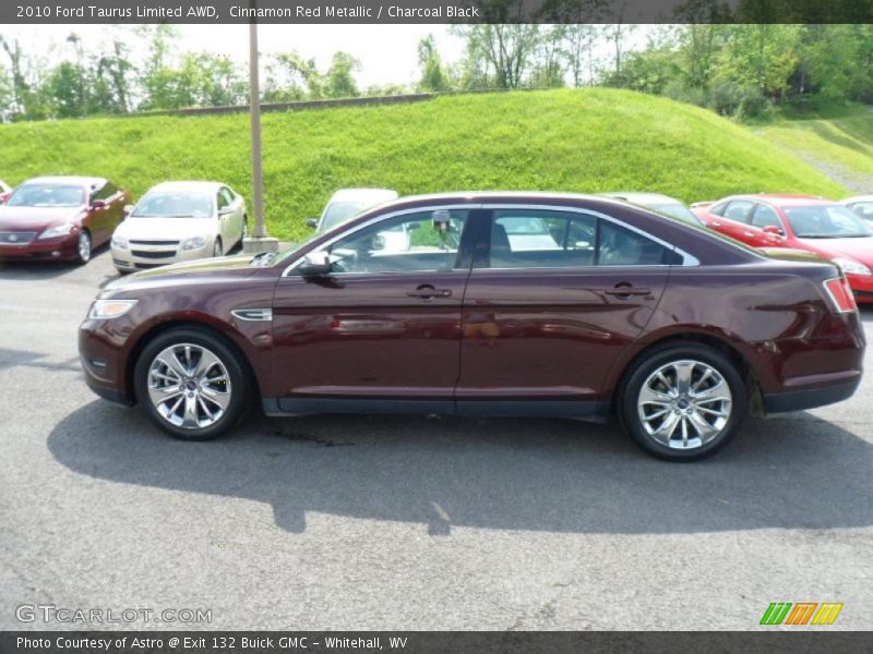  2010 Taurus Limited AWD Cinnamon Red Metallic