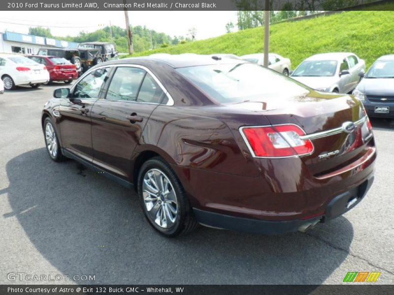  2010 Taurus Limited AWD Cinnamon Red Metallic