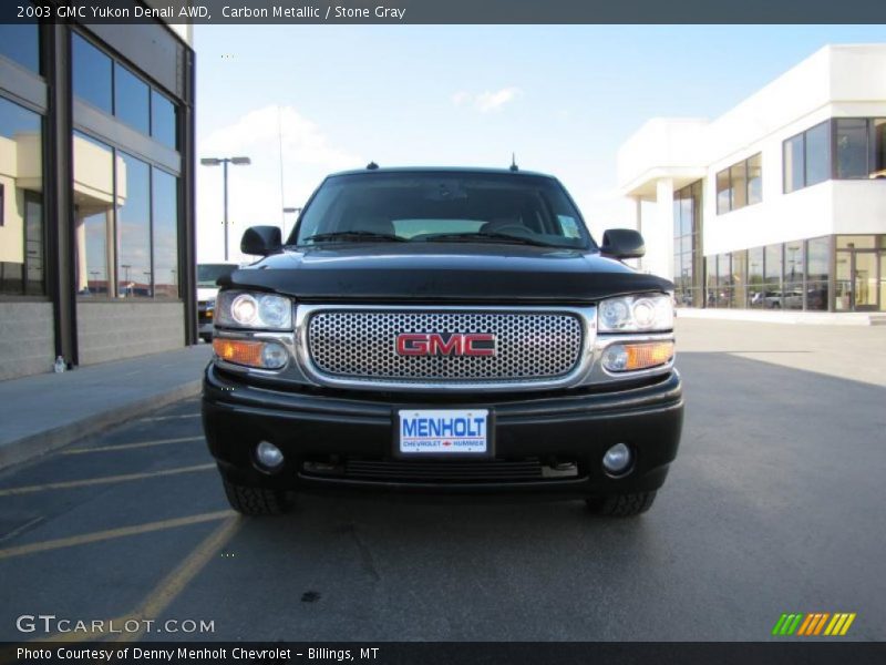 Carbon Metallic / Stone Gray 2003 GMC Yukon Denali AWD
