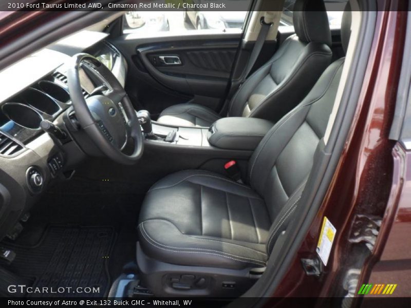  2010 Taurus Limited AWD Charcoal Black Interior