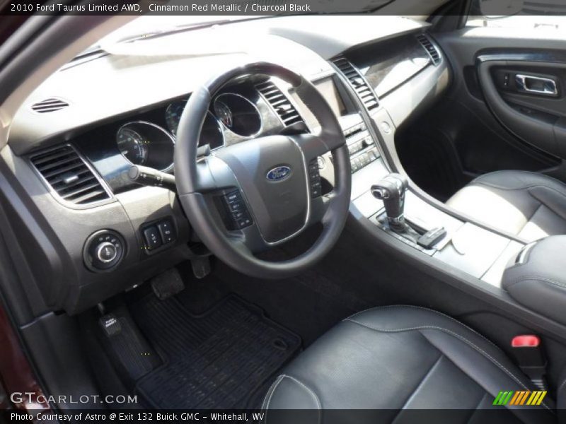 Charcoal Black Interior - 2010 Taurus Limited AWD 