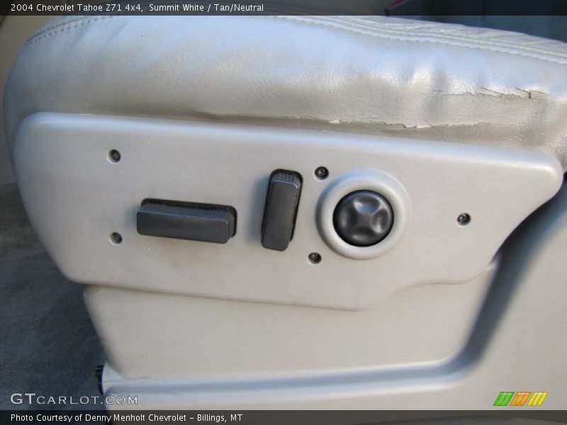 Summit White / Tan/Neutral 2004 Chevrolet Tahoe Z71 4x4
